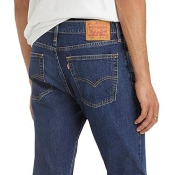 Levi's 510 Skinny Fit Jeans Denim 28 X 32 Men Dark Indigo Wash Blue - Picture 1 of 6